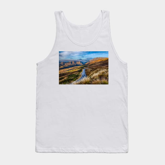 Journey to Adventure - Road to Queenstown View Tank Top by Rexel99